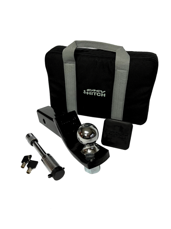 Kit De Remolque Easy Hitch 5 (Maleta Premium plus, Portabola, Bola, Seguro De Llave Y Tapon)