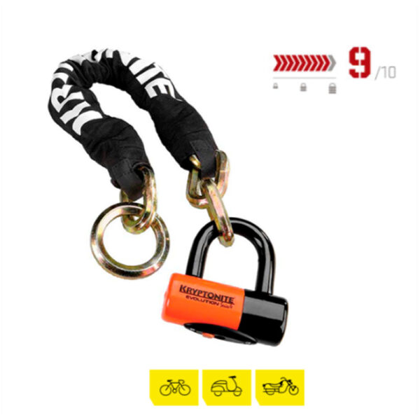 New York Cinch Ring Chain 1275 (12mm x 75cm) with EVS4 Disc Lock 14mm